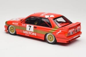 BMW M3 E30 #7 D. Quester 2nd Place Guia Race Macau 1987 Minichamps 1:18 155872007 Kov – obrázek 5 z 6