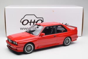 BMW M3 E30 Sport Evolution Červený Otto 1:12 G033 Pryskyřice – obrázek 6 z 6