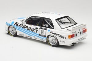 BMW M3 E30 Team Schnitzer #8 O. Manthey DTM 1988 Minichamps 1:18 155882008 Kov – obrázek 5 z 6