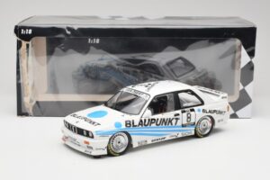 BMW M3 E30 Team Schnitzer #8 O. Manthey DTM 1988 Minichamps 1:18 155882008 Kov – obrázek 6 z 6