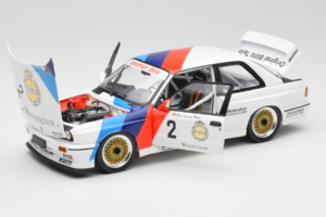 BMW M3 E30 Warsteiner #2 E. van de Poele DTM Champion 1987 Minichamps 1:18 80430396026-O1 Kov – obrázek 2 z 9