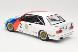 BMW M3 E30 Zackspeed #2 E. van de Poele Champion DTM 1987 Minichamps 1:18 155872002 Kov – obrázek 5 z 6