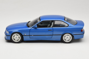 BMW M3 E36 Blue Metallic UT Models 1:18 20467 Kov – obrázek 4 z 8