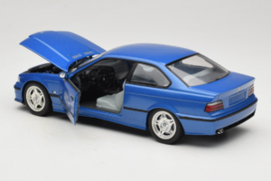 BMW M3 E36 Blue Metallic UT Models 1:18 20467 Kov – obrázek 5 z 8