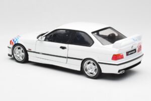 BMW M3 E36 Lightweight Bílý Solido 1:18 S1803903 Kov – obrázek 7 z 8