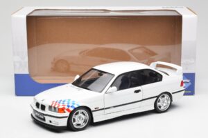 BMW M3 E36 Lightweight Bílý Solido 1:18 S1803903 Kov – obrázek 8 z 8