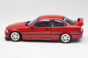 BMW M3 E36 Streetfighter Imola Červený Solido 1:18 S1803911 Kov – obrázek 4 z 8