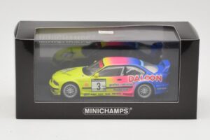 BMW M3 E36 GTR #3 K. Nissen DTM Zolder 1993 Minichamps 1:43 430932381 Kov – obrázek 4 z 4