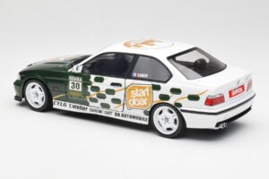 BMW M3 E36 Strafo Tic Tac Bílý Solido 1:18 S1803906 Kov – obrázek 7 z 8
