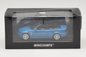 BMW M3 E46 Kabriolet Modrý Minichamps 1:43 BMW015 Kov – obrázek 4 z 4