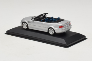 BMW M3 E46 Kabriolet Stříbrný Minichamps 1:43 80420024430-R1 Kov – obrázek 3 z 5