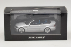 BMW M3 E46 Kabriolet Stříbrný Minichamps 1:43 80420024430-R1 Kov – obrázek 4 z 5