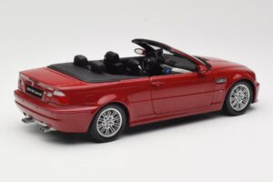 BMW M3 E46 Kabriolet Červený Kyosho 1:18 08505R Kov – obrázek 3 z 8