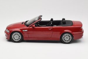 BMW M3 E46 Kabriolet Červený Kyosho 1:18 08505R Kov – obrázek 4 z 8