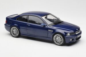 BMW M3 E46 Modrý Kyosho 1:18 08503BL Kov – obrázek 6 z 8