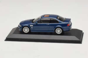 BMW M3 E46 Modrý Minichamps 1:43 BMW014 Kov
