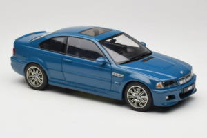 BMW M3 E46 Laguna Seca Blue AUTOart 1:18 70544 Kov – obrázek 6 z 8