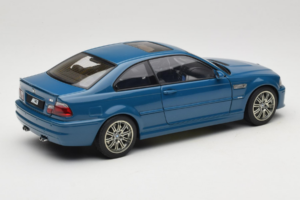 BMW M3 E46 Laguna Seca Blue AUTOart 1:18 70544 Kov – obrázek 3 z 8