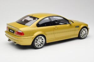 BMW M3 E46 Phoenix Žlutý Otto 1:12 G025 Pryskyřice – obrázek 2 z 6