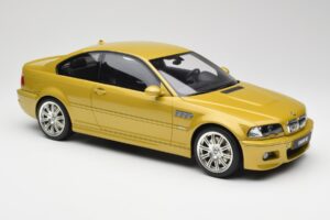 BMW M3 E46 Phoenix Žlutý Otto 1:12 G025 Pryskyřice – obrázek 4 z 6