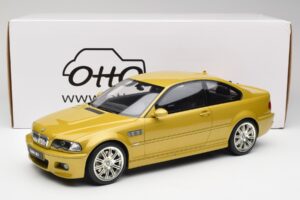 BMW M3 E46 Phoenix Žlutý Otto 1:12 G025 Pryskyřice – obrázek 6 z 6