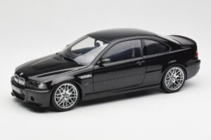 BMW M3 E46 CSL Černý Kyosho 1:18 80430302736 Kov