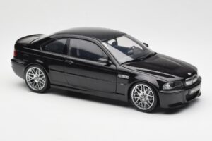 BMW M3 E46 CSL Černý Kyosho 1:18 80430302736 Kov – obrázek 6 z 8