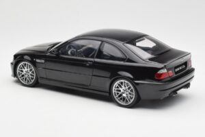 BMW M3 E46 CSL Černý Kyosho 1:18 80430302736 Kov – obrázek 7 z 8