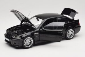 BMW M3 E46 CSL Sapphire Black Norev 1:18 183017 Kov – obrázek 2 z 8