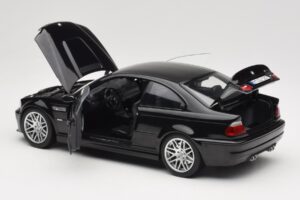 BMW M3 E46 CSL Sapphire Black Norev 1:18 183017 Kov – obrázek 5 z 8