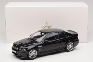 BMW M3 E46 CSL Sapphire Black Norev 1:18 183017 Kov – obrázek 8 z 8