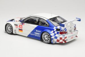 BMW M3 E46 GTR #24 D. Muller / J. Muller / H.-J. Stuck ALMS 2001 Minichamps 1:18 80430139184 Kov – obrázek 7 z 8