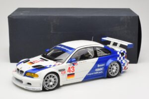 BMW M3 E46 GTR #24 D. Muller / J. Muller / H.-J. Stuck ALMS 2001 Minichamps 1:18 80430139184 Kov – obrázek 8 z 8