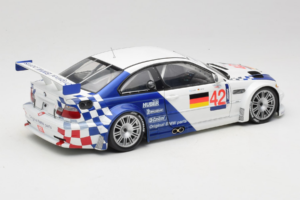 BMW M3 E46 GTR #42 J. Muller / J-J. Lehto ALMS 2001 Minichamps 1:18 80430139183-R1 Kov – obrázek 3 z 8