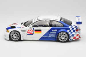 BMW M3 E46 GTR #42 J. Muller / J-J. Lehto ALMS 2001 Minichamps 1:18 80430139183-R1 Kov – obrázek 4 z 8