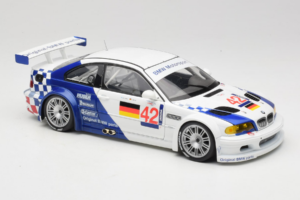 BMW M3 E46 GTR #42 J. Muller / J-J. Lehto ALMS 2001 Minichamps 1:18 80430139183-R1 Kov – obrázek 6 z 8