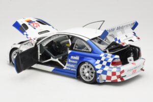 BMW M3 E46 GTR #42 J. Lehto / J. Muller ELMS 2001 Minichamps 1:18 100012192 Kov – obrázek 5 z 8