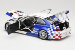 BMW M3 E46 GTR #43 D. Muller ALMS 2001 Minichamps 1:18 100012143 Kov – obrázek 5 z 8