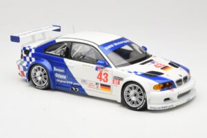 BMW M3 E46 GTR #43 D. Muller ALMS 2001 Minichamps 1:18 100012143 Kov – obrázek 6 z 8