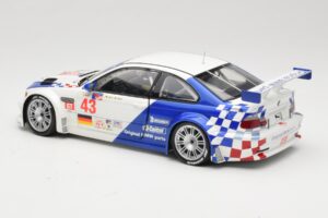 BMW M3 E46 GTR #43 D. Muller ALMS 2001 Minichamps 1:18 100012143 Kov – obrázek 7 z 8