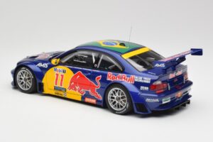 BMW M3 E46 GTR #11 Red Bull Interlagos 2005 AUTOart 1:18 80645 Kov – obrázek 5 z 6