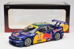 BMW M3 E46 GTR #11 Red Bull Interlagos 2005 AUTOart 1:18 80645 Kov – obrázek 6 z 6