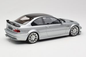 BMW M3 E46 GTR Stříbrný Otto 1:18 OT1128 Pryskyřice – obrázek 2 z 6