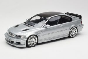 BMW M3 E46 GTR Stříbrný Otto 1:18 OT1128 Pryskyřice