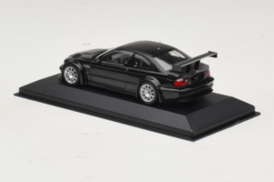 BMW M3 E46 GTR Street Černý Minichamps 1:43 BMW020 Kov – obrázek 3 z 5