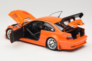 BMW M3 E46 GTR Street Oranžový Minichamps 1:18 100012106 Kov – obrázek 5 z 8