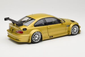 BMW M3 E46 GTR Street Phoenix Yellow Minichamps 1:18 80430309444 Kov – obrázek 3 z 8