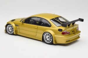 BMW M3 E46 GTR Street Phoenix Yellow Minichamps 1:18 80430309444 Kov – obrázek 7 z 8