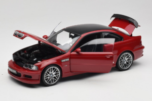 BMW M3 E46 GTR Street Červený Kyosho 1:18 08507R Kov – obrázek 2 z 8