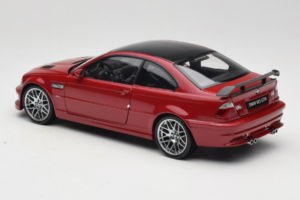 BMW M3 E46 GTR Street Červený Kyosho 1:18 08507R Kov – obrázek 7 z 8